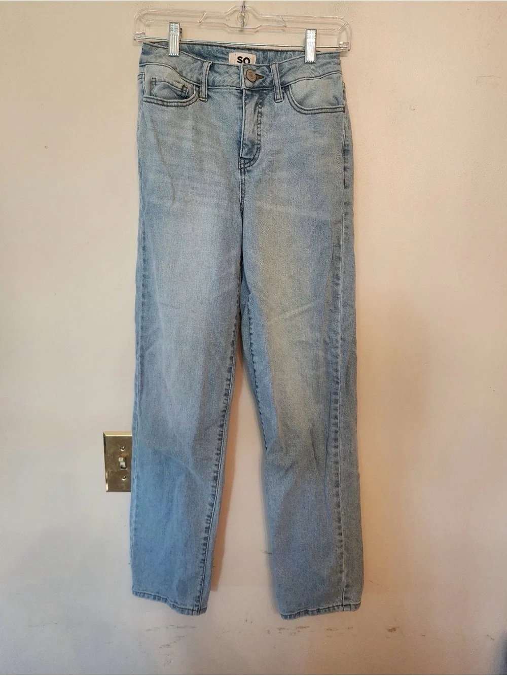 So high rise loose fit size 3 regular jeans